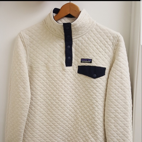 😍Worn twice Patagonia organic cotton quilted size small - Picture 3 of 8